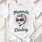 Namaste, Darling T-shirt - White