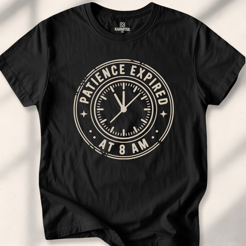 Patience expired at 8 am Tee