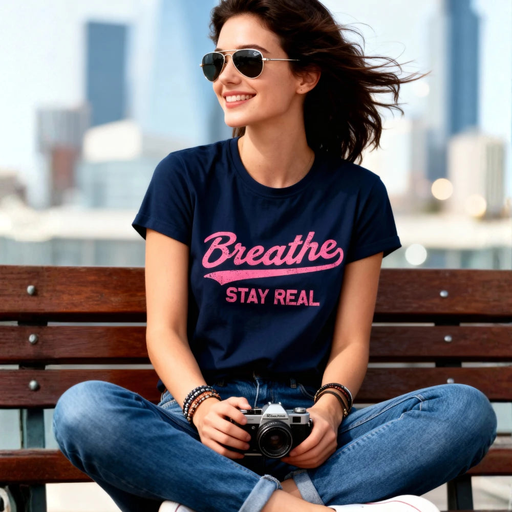 Breathe Stay Real T-Shirt