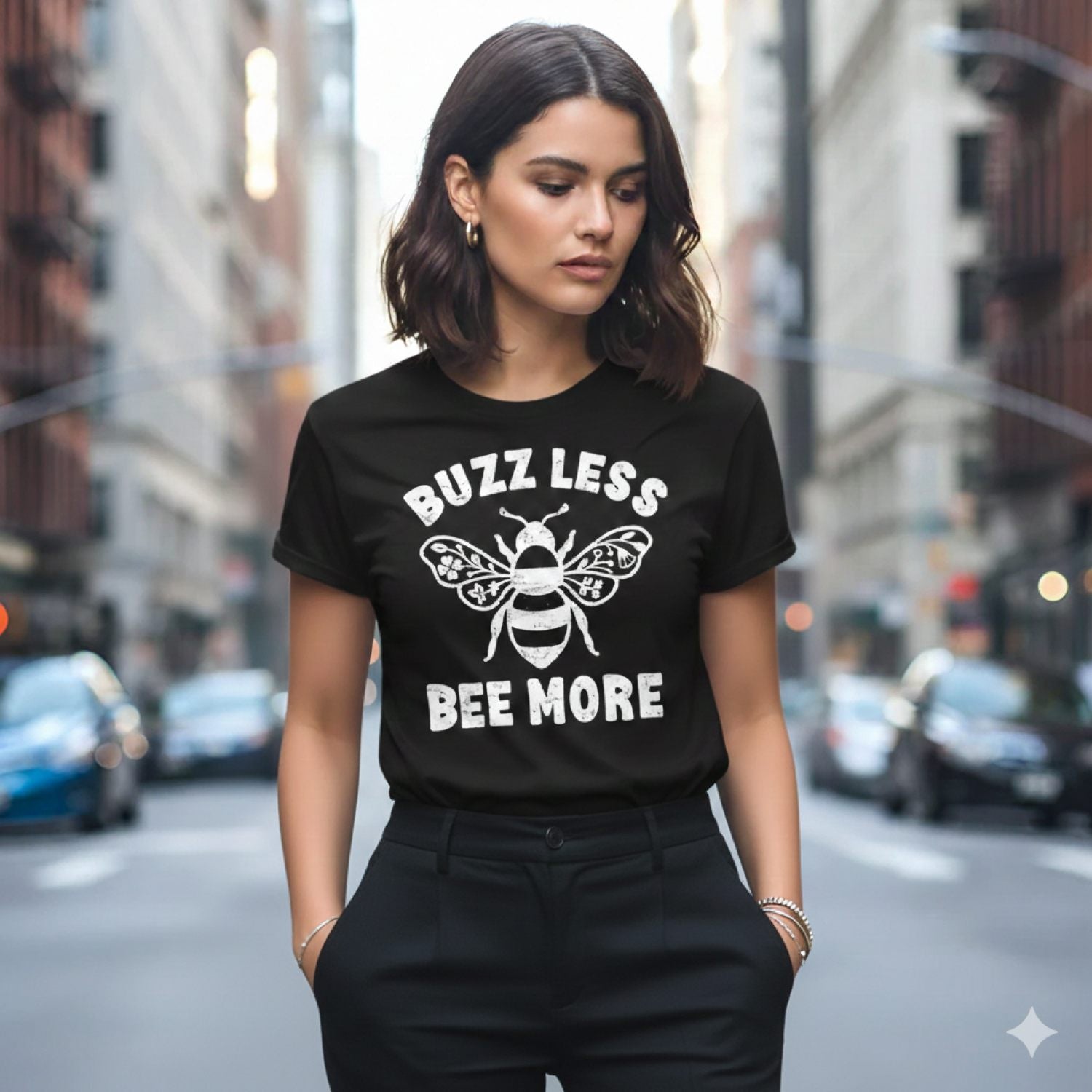 Buzz Less. Bee More T-Shirt