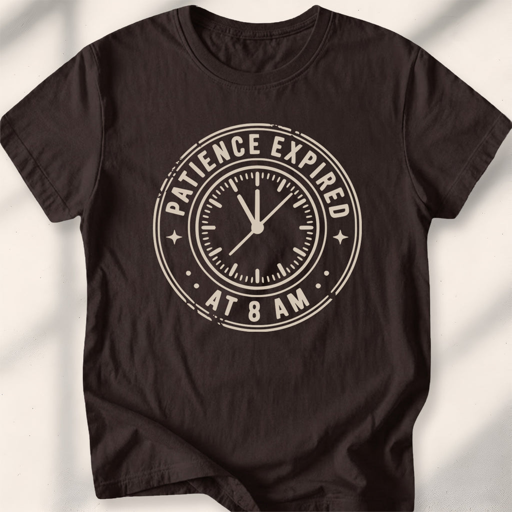 Patience expired at 8 am Tee