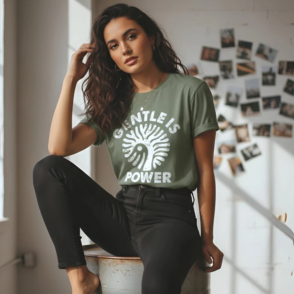 Gentle Is Power T-Shirt
