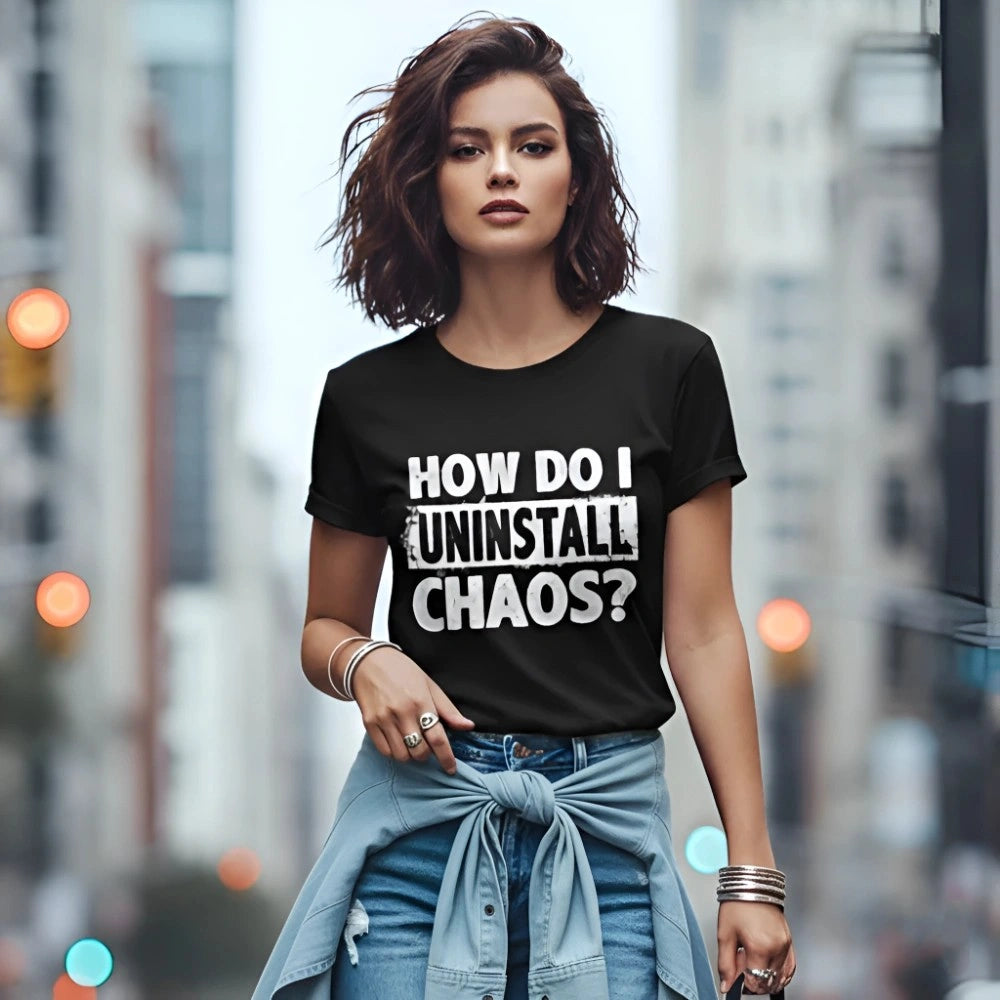 How Do I Uninstall Chaos T-Shirt