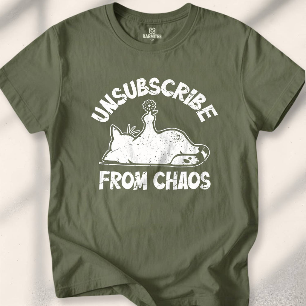 Unsubscribe From Chaos Tee