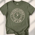 Patience expired at 8 am Tee