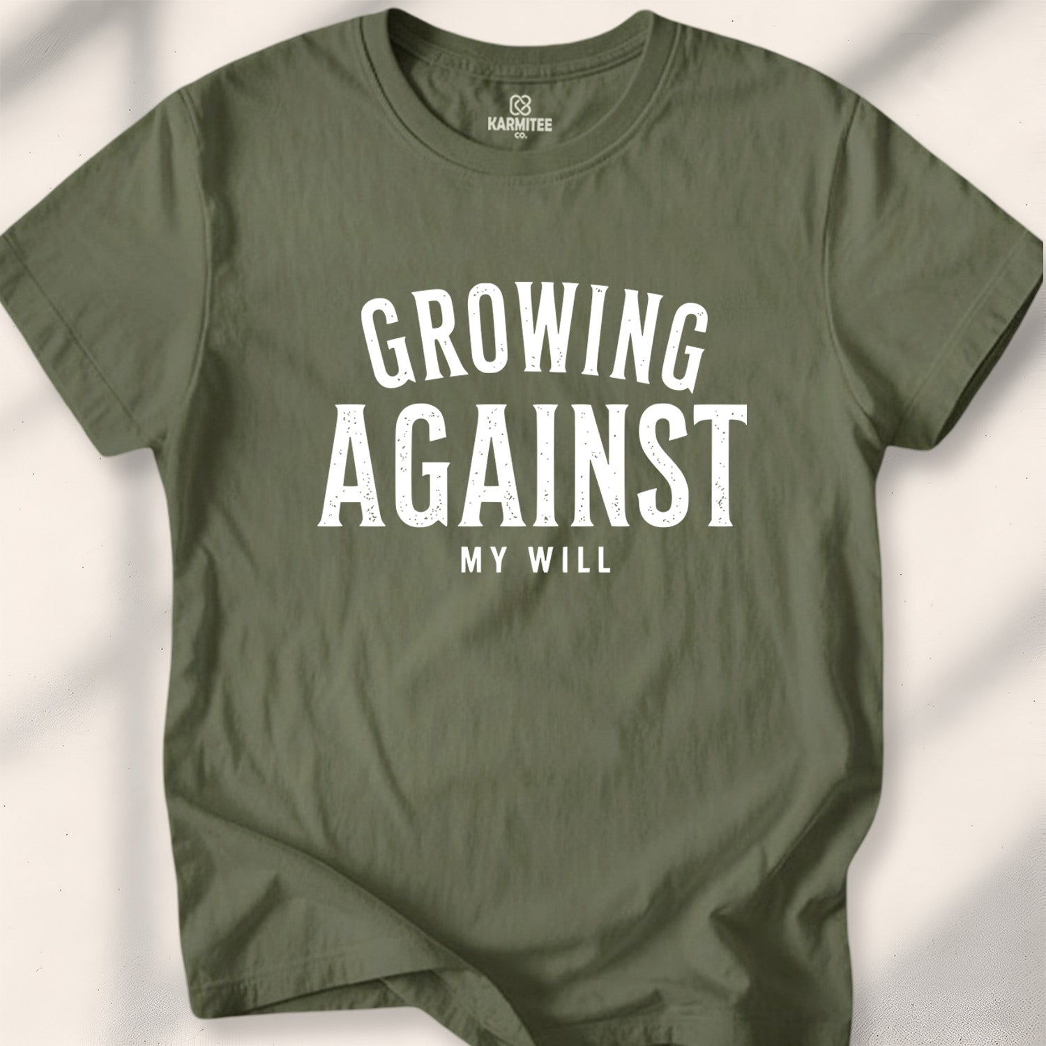 Growing, Against My Will Tee