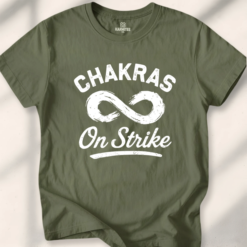 Chakras On Strike Tee