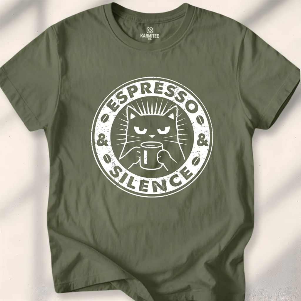 Espresso & Silence Tee