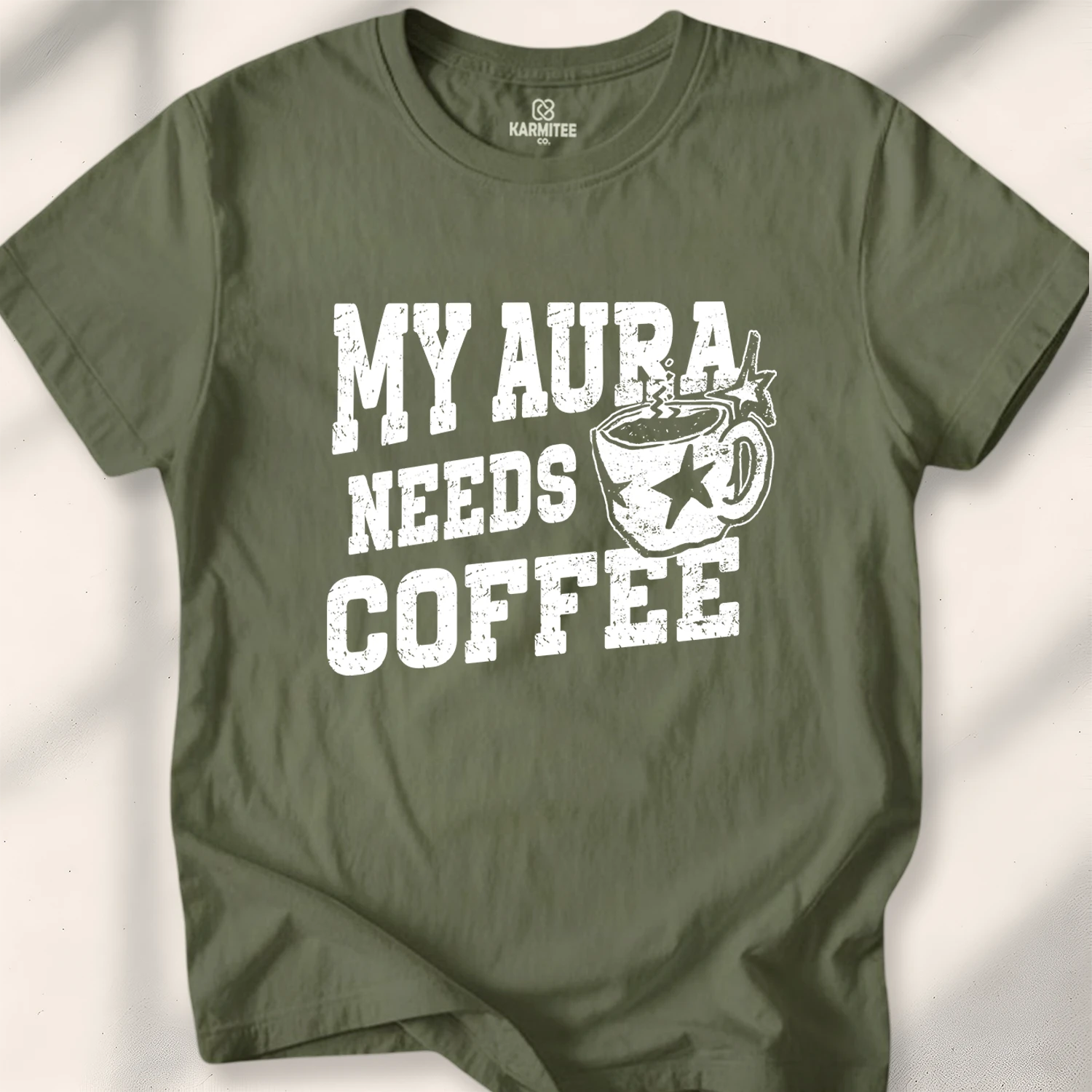 My Aura Needs Coffee Tee