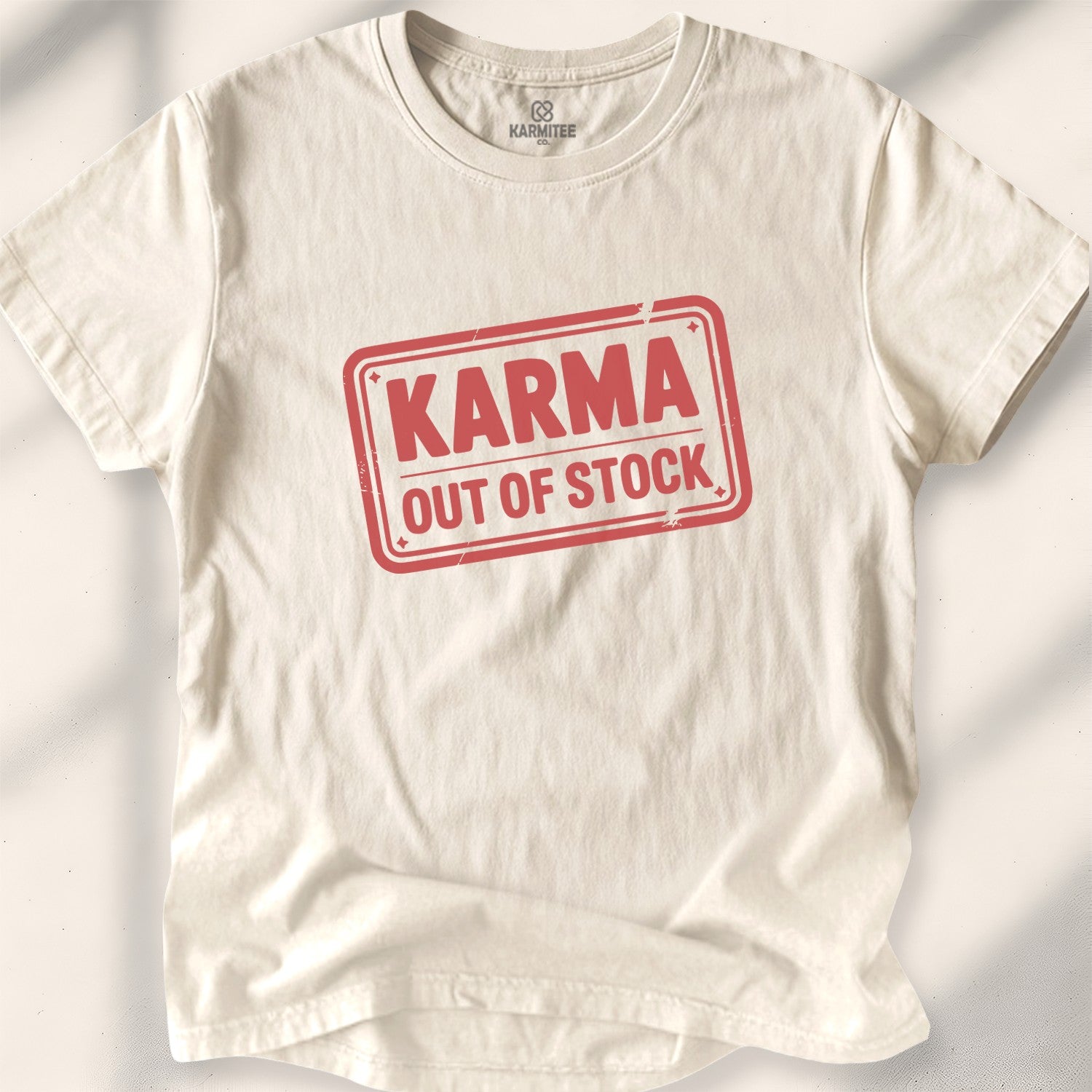 Karma out of stock Tee