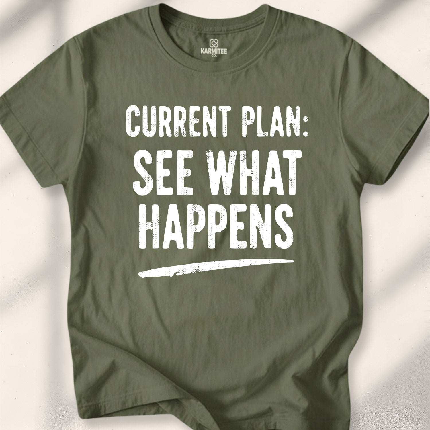Current Plan See What Happens Tee