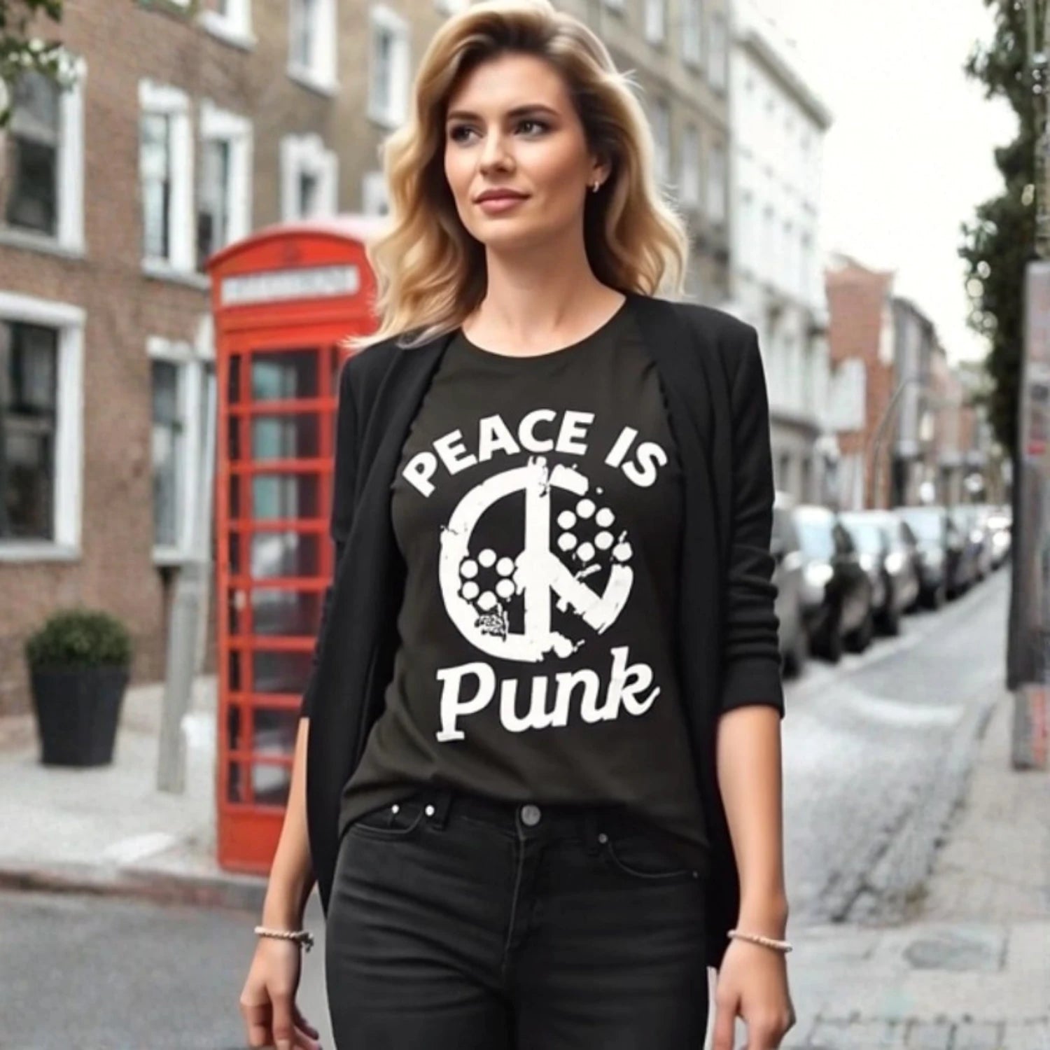 Peace Is Punk T-Shirt