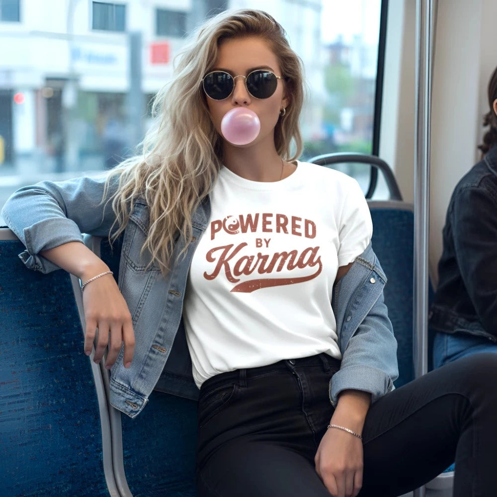 Powered By Karma T-Shirt