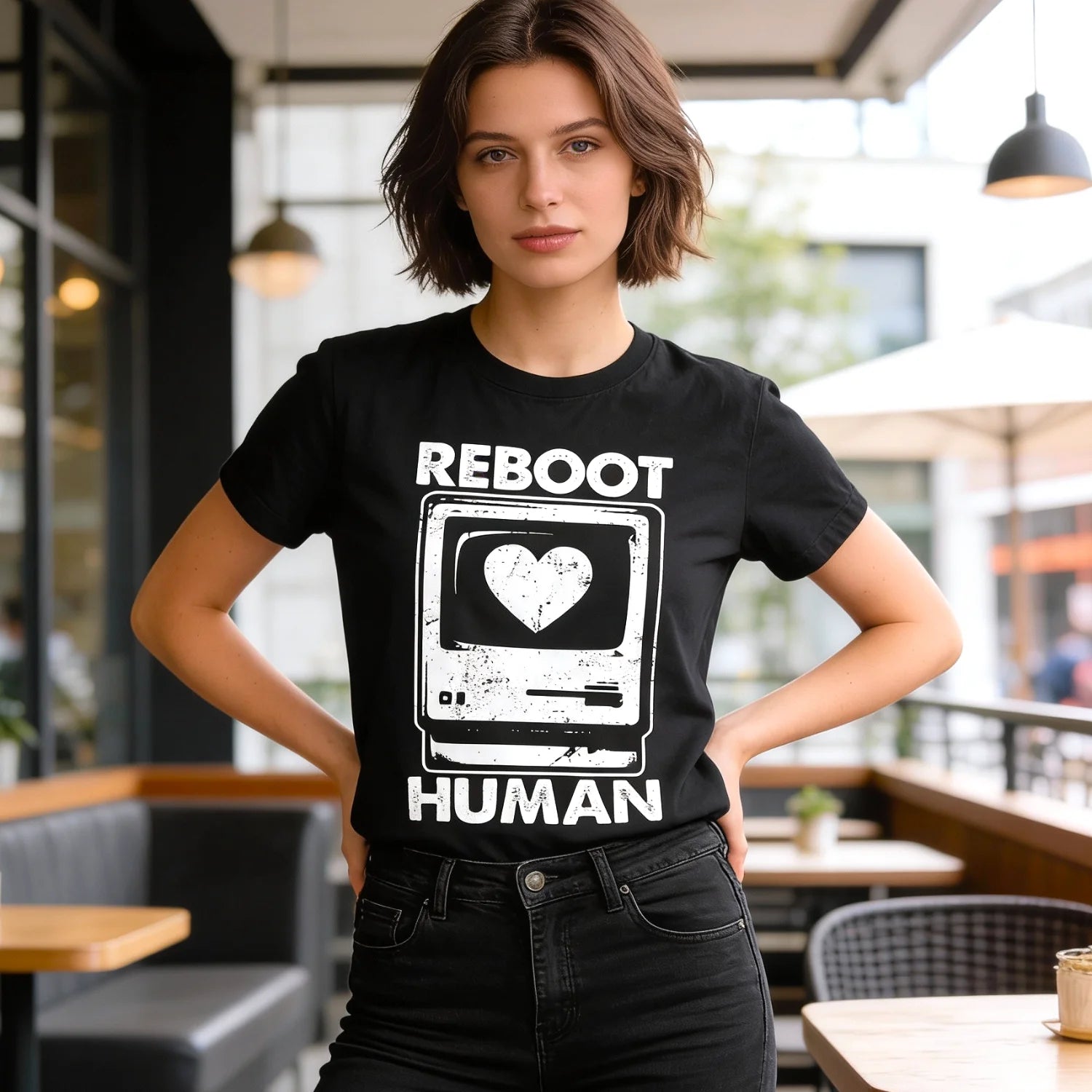 Reboot Human T-Shirt