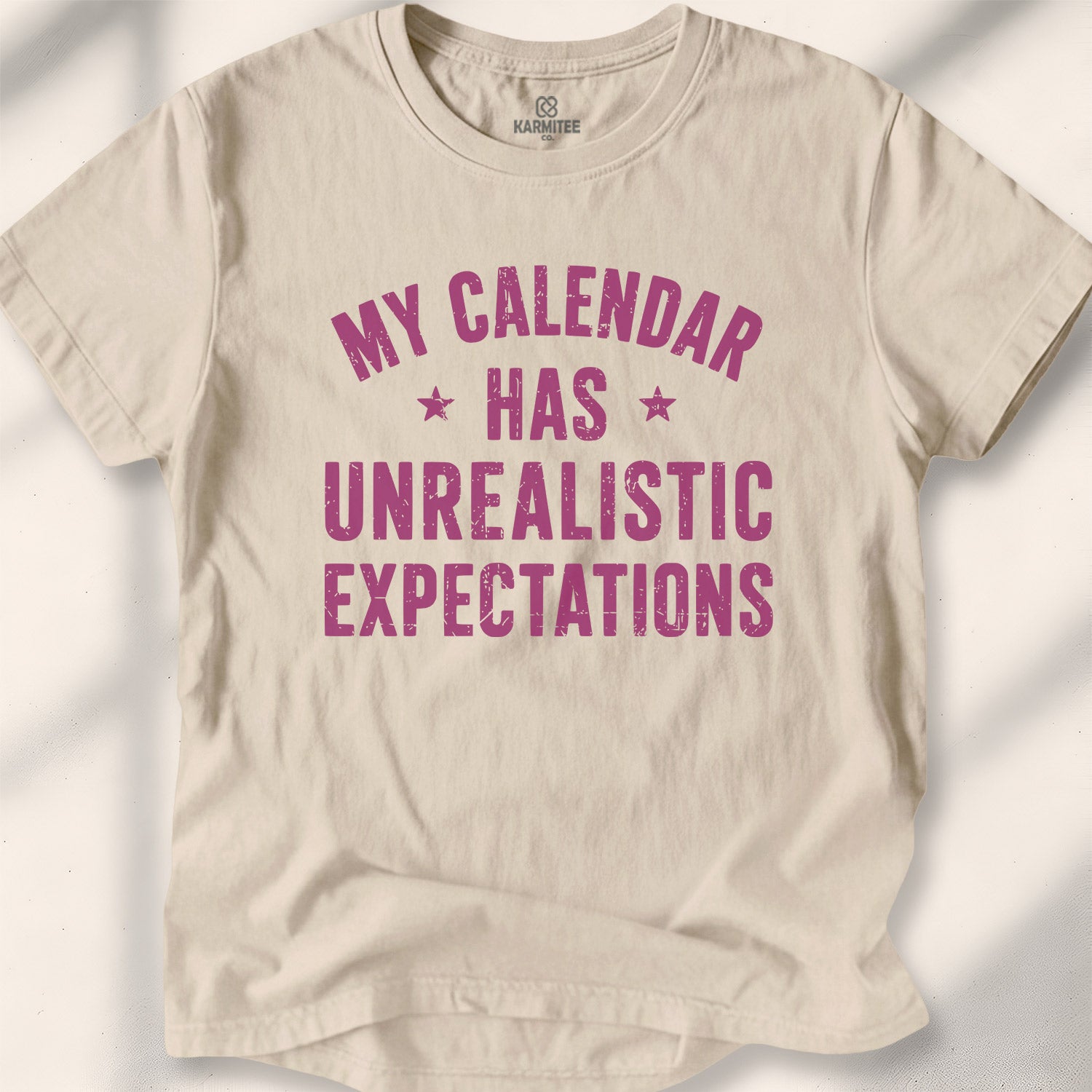 My Calendar Has Unrealistic Expectations Tee