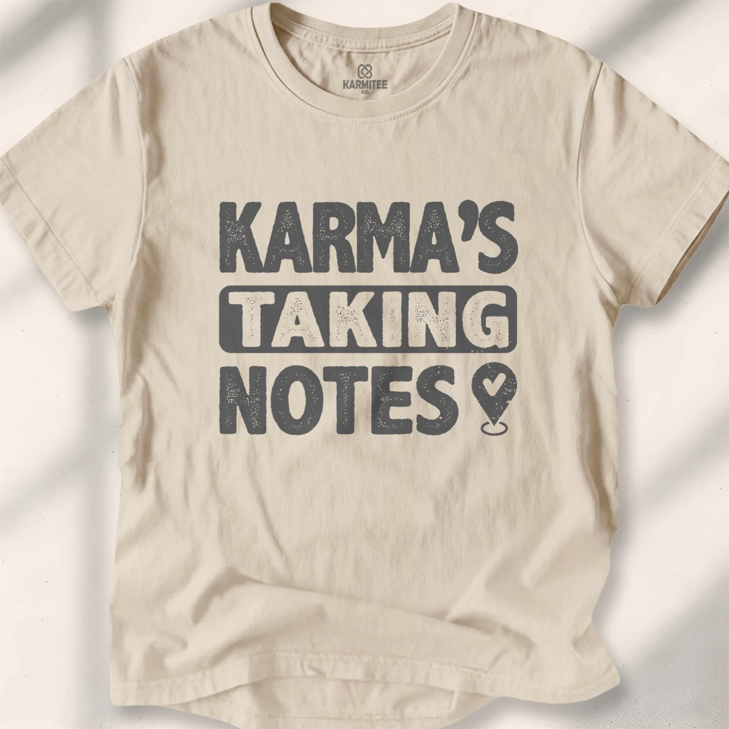 Karma’s Taking Notes Tee