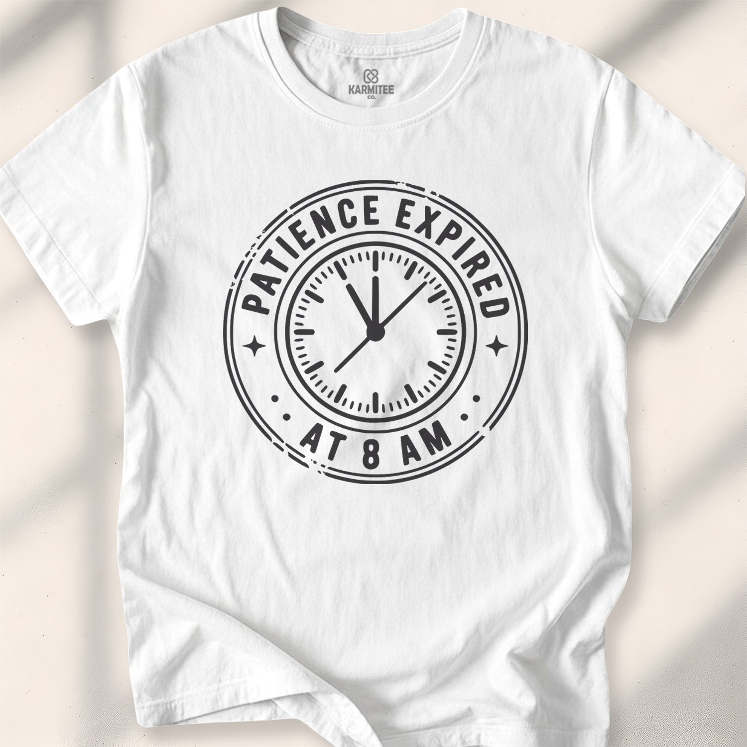 Patience expired at 8 am Tee