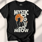 Mystic Meow T-shirt - Black