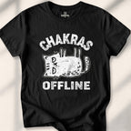 Chakras Offline T-shirt - Black