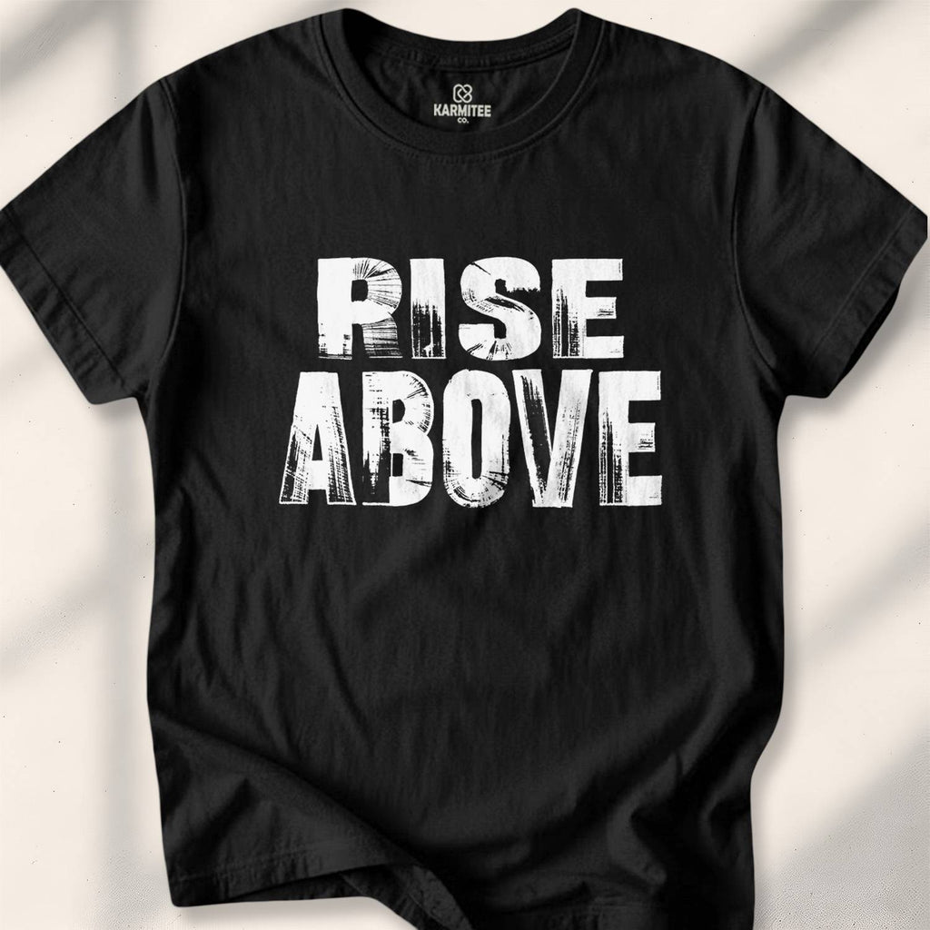 Rise Above T-shirt - Black