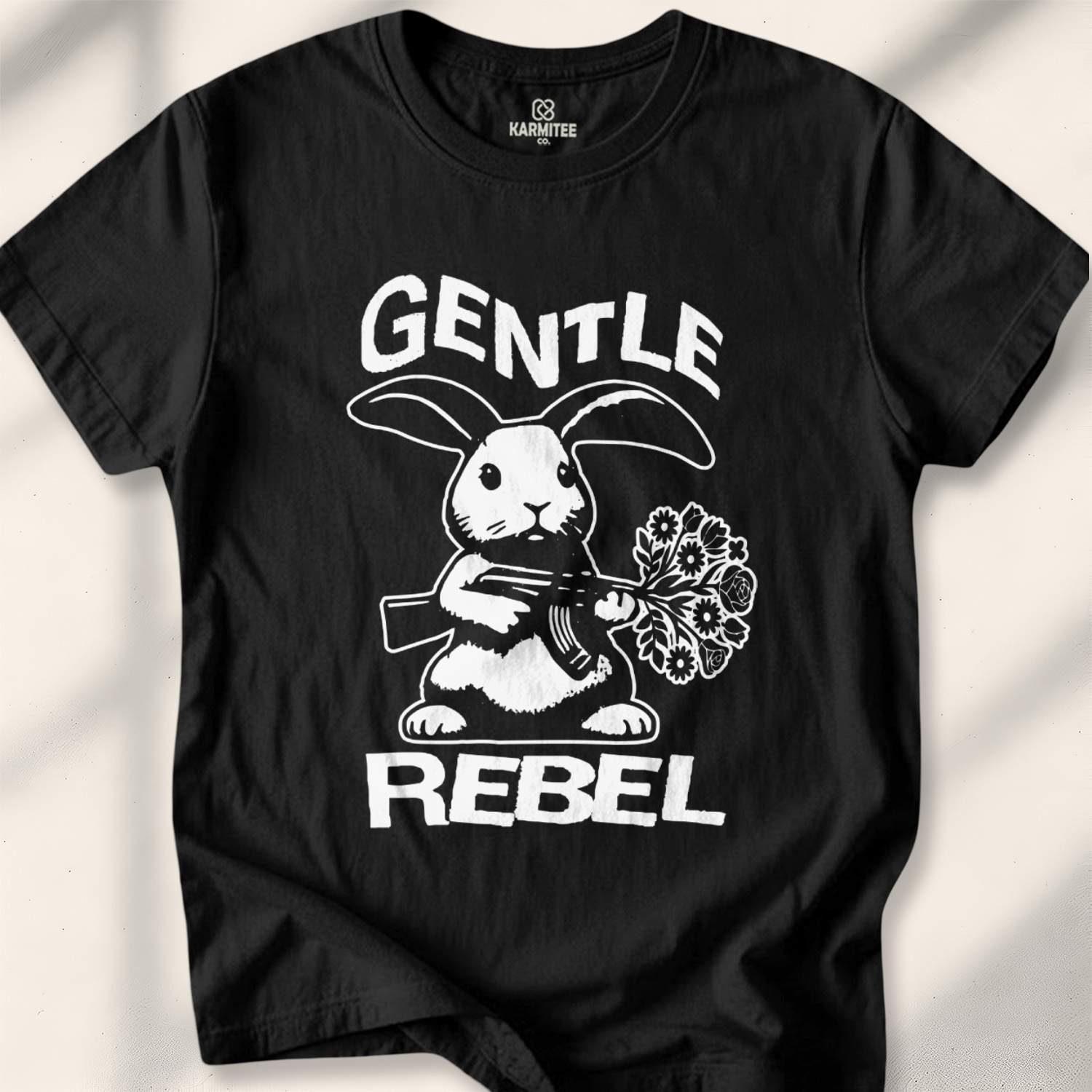 Gentle Rebel T-shirt - Black