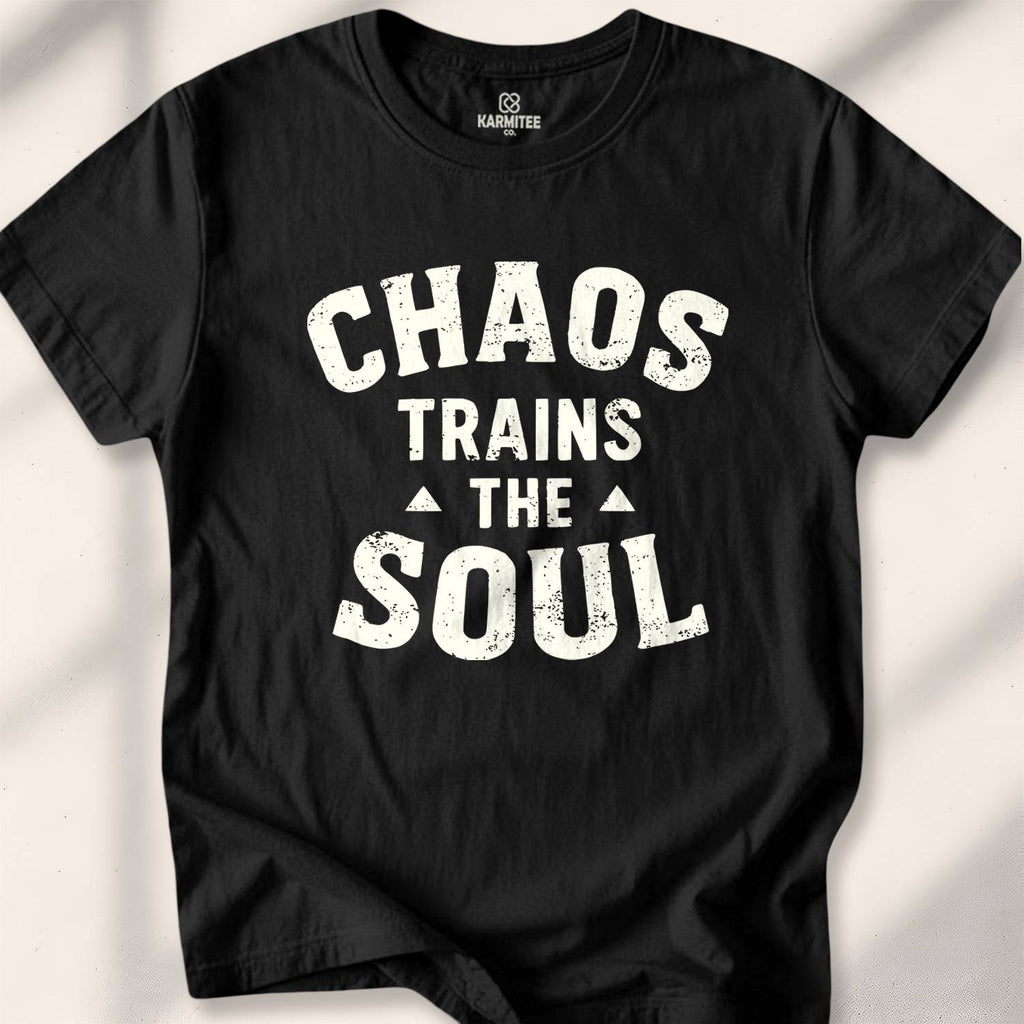 Chaos Trains The Soul T-shirt - Black