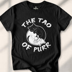 The Tao Of Purr T-shirt - Black