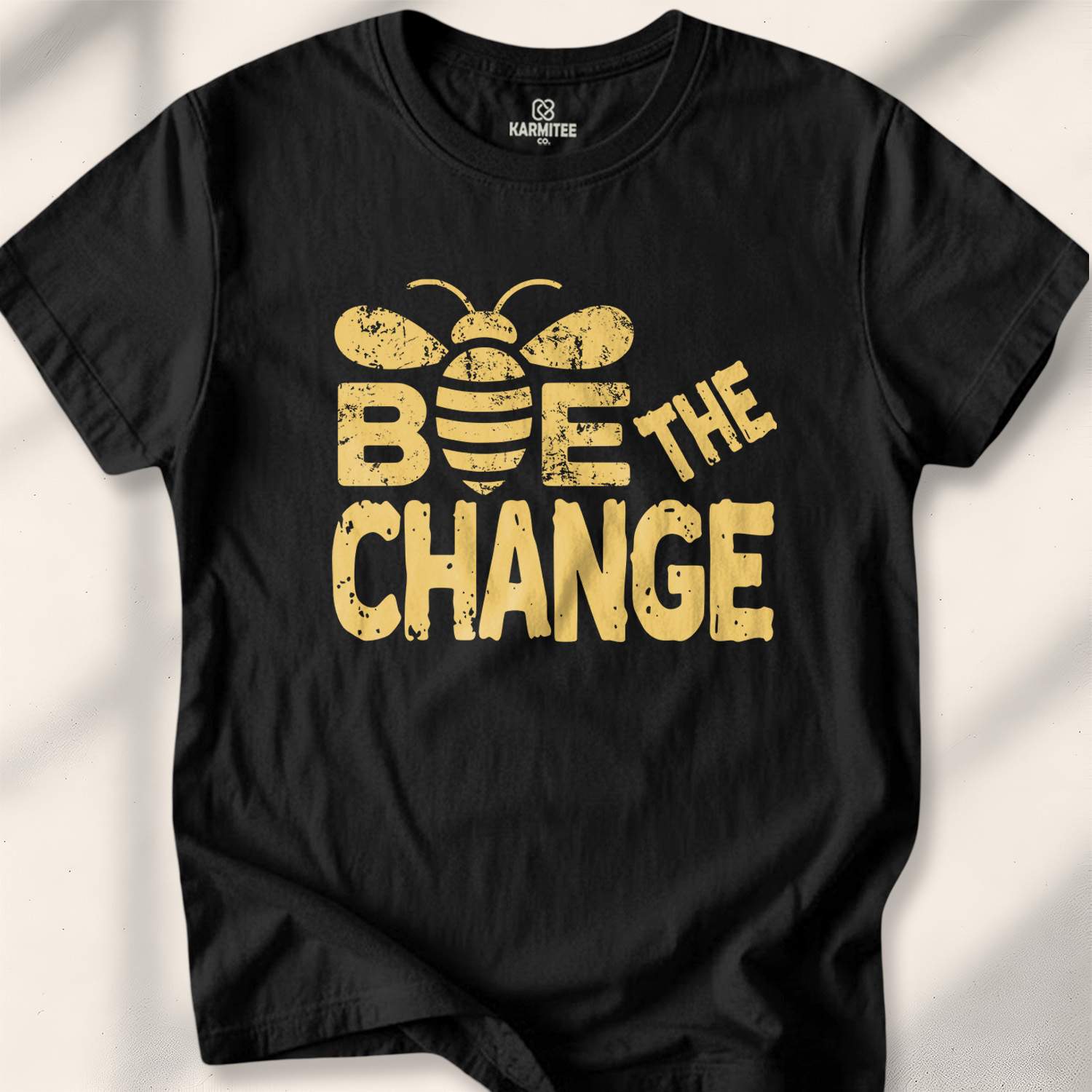 Bee The Change T-shirt - Black