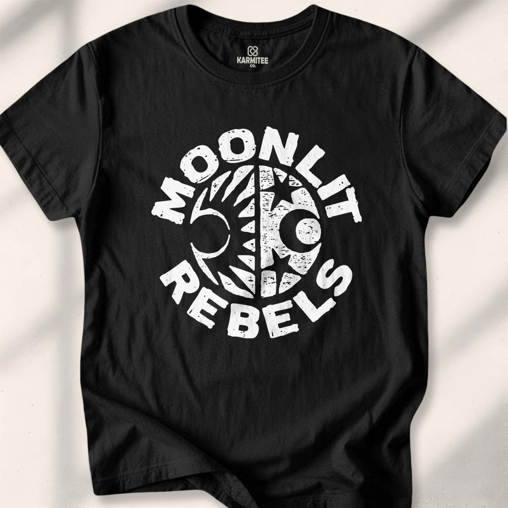 Moonlit Rebel T-shirt - Black