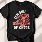 Zen Side Of Chaos T-shirt - Black