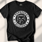 Espresso & Silence T-shirt - Black