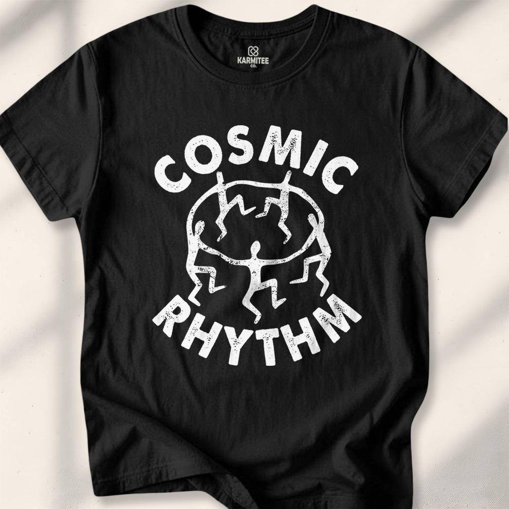 Cosmic Rhythm T-shirt - Black
