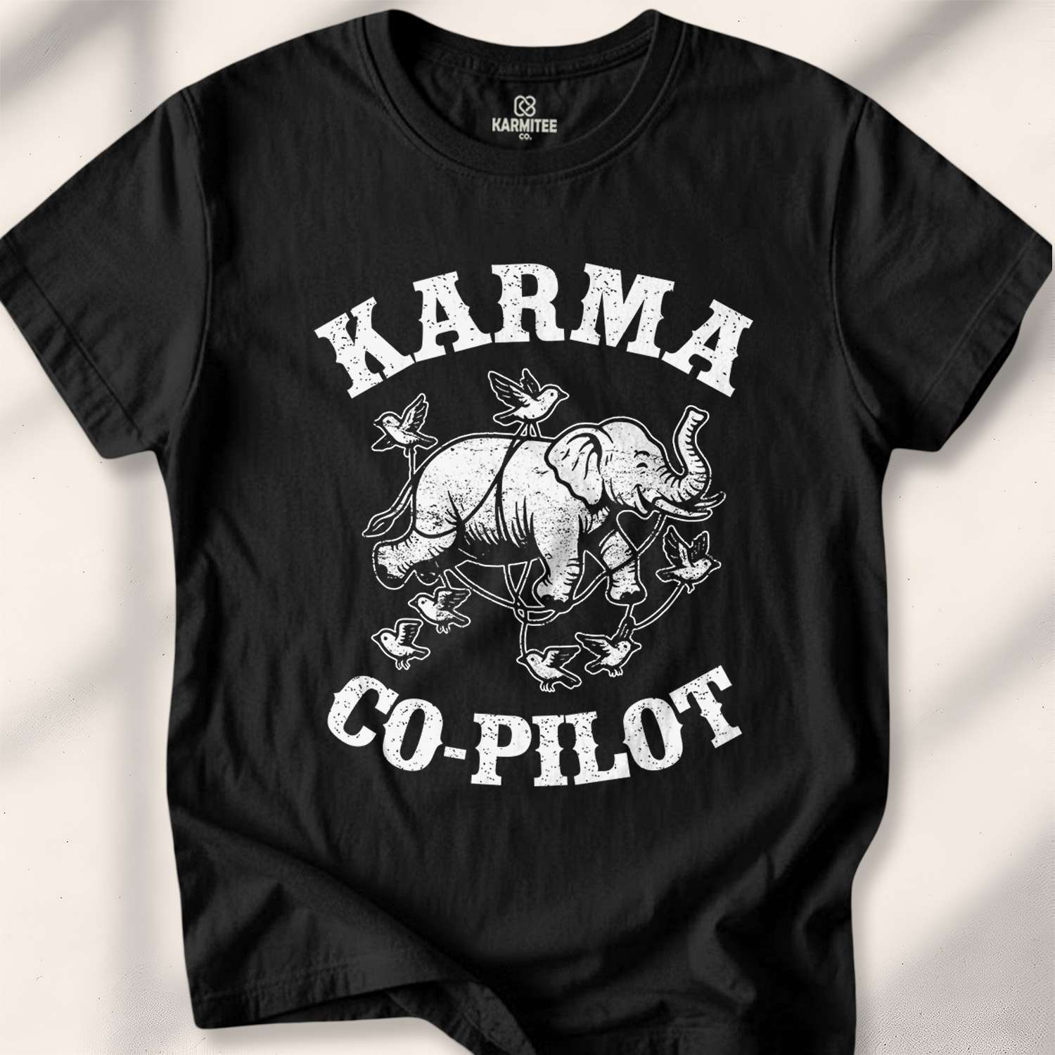 Karma Co-Pilot T-shirt - Black
