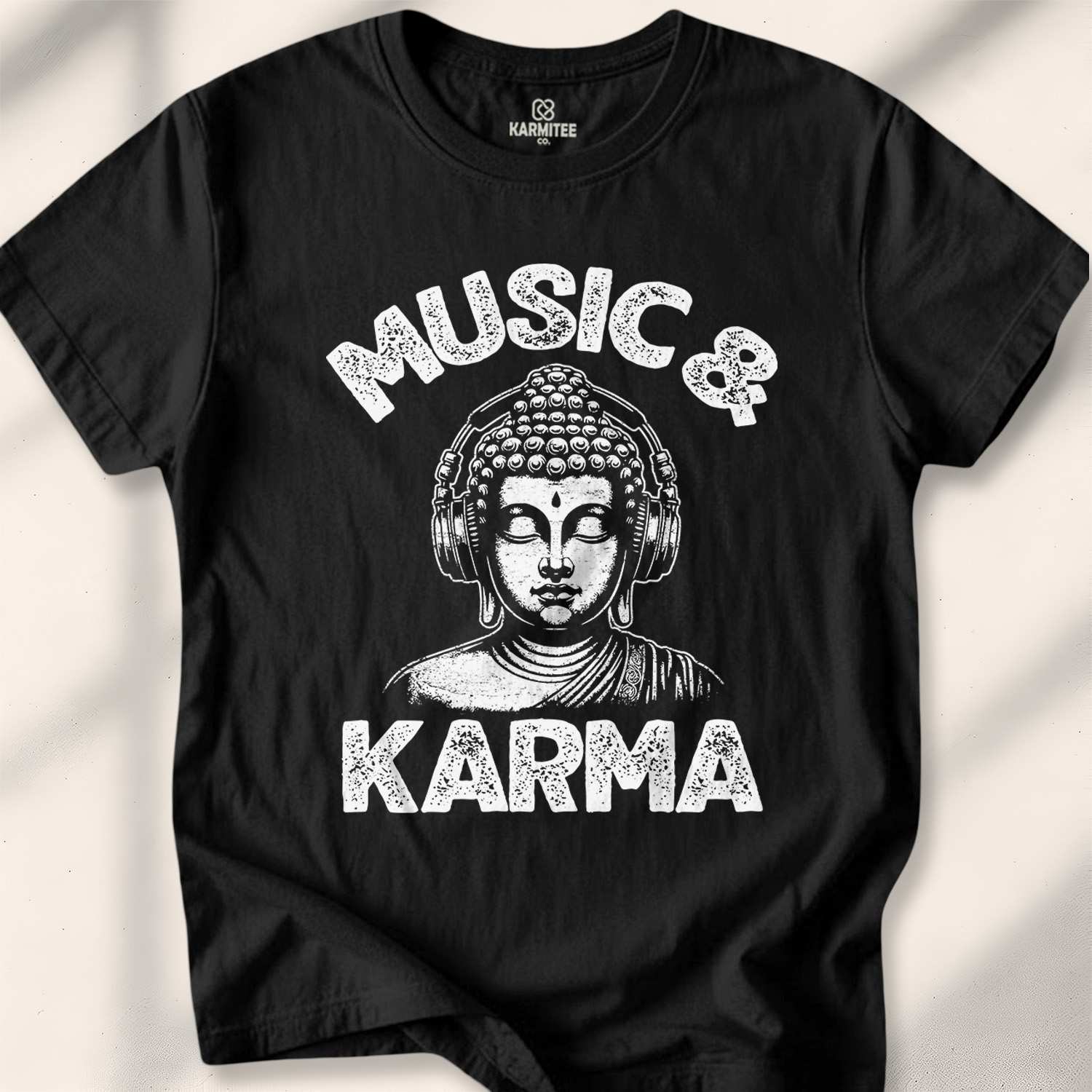 Music & Karma T-shirt - Black