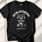Meh-Ditation T-shirt - Black
