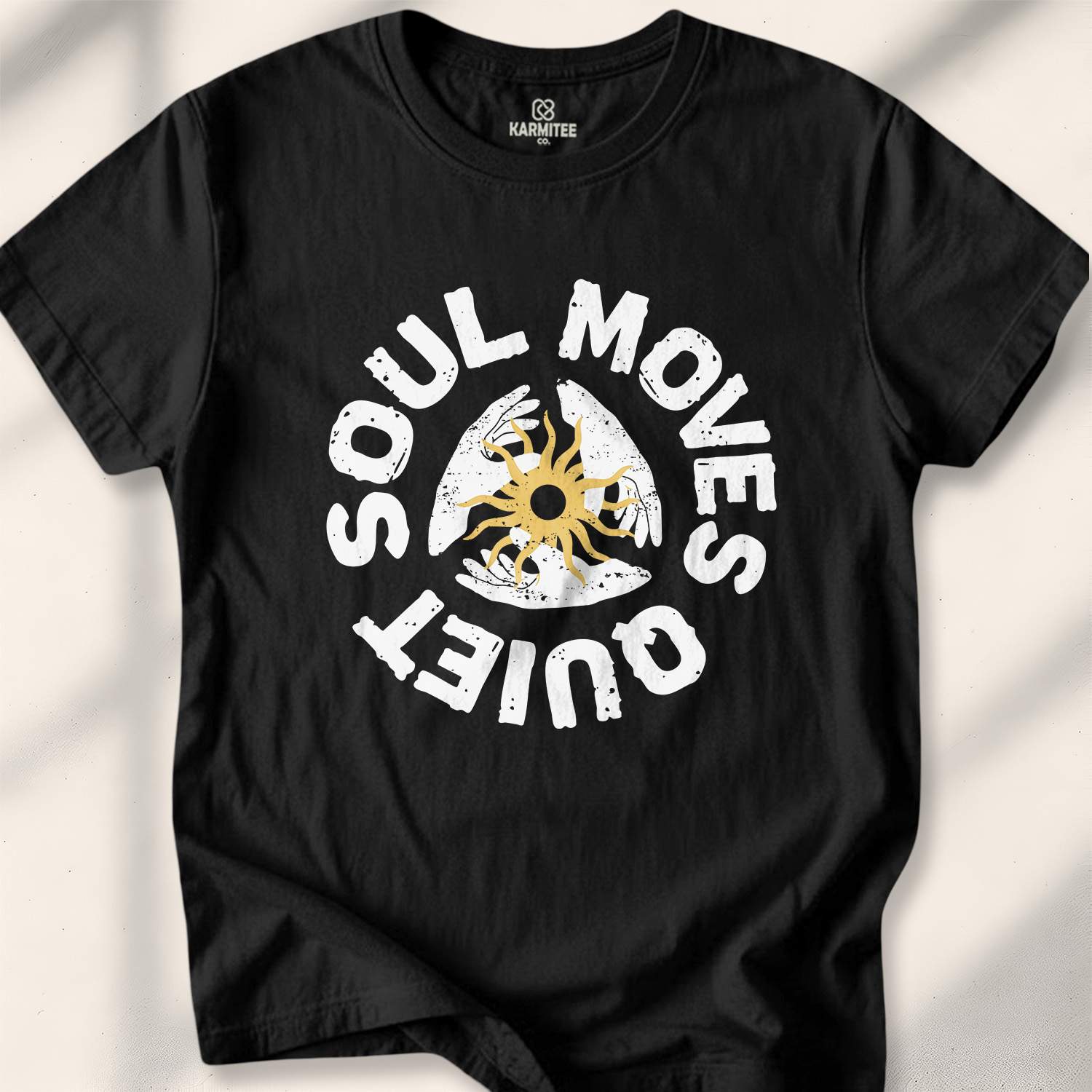 Soul Moves Quiet T-shirt - Black