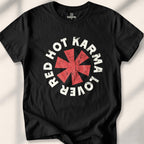 Red Hot Karma Lover T-shirt - Black