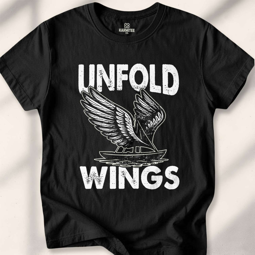 Unfold Wings T-shirt - Black