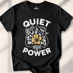 Quiet Power T-shirt - Black