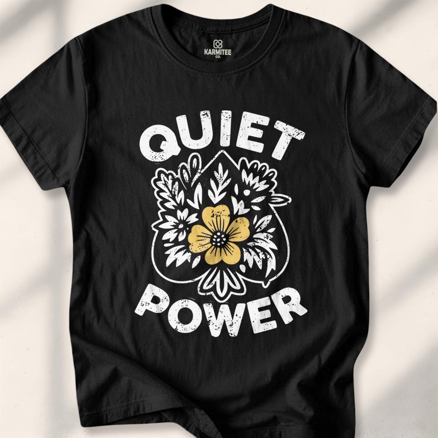 Quiet Power T-shirt - Black
