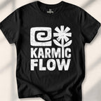 Karmic Flow T-shirt - Black