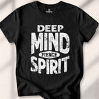 Deep Mind Fierce Spirit T-shirt - Black