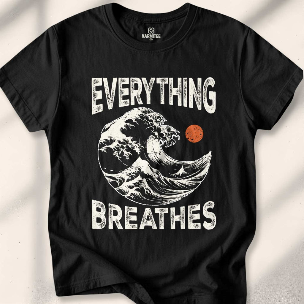 Everything Breathes T-shirt - Black