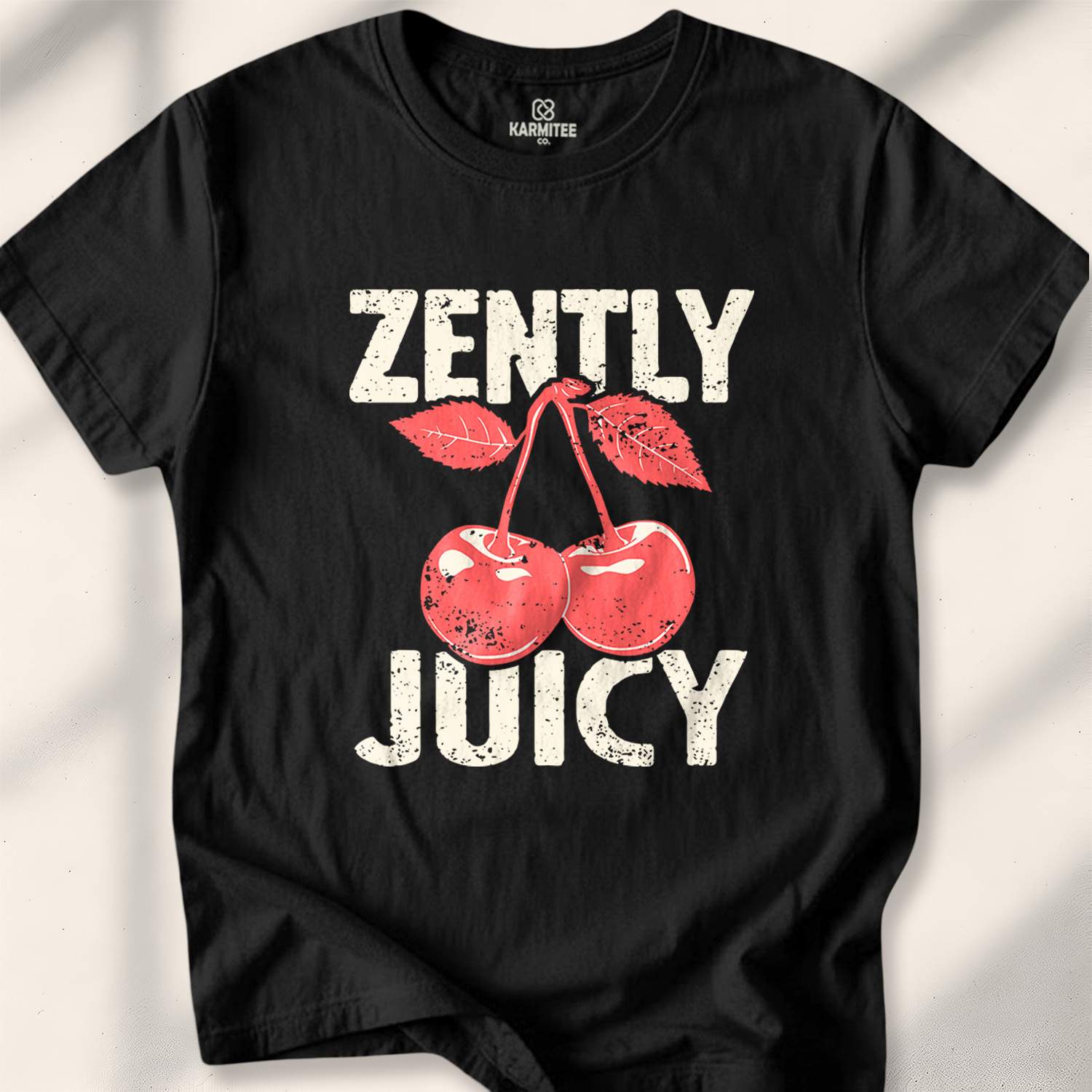 Zently Juicy T-shirt - Black