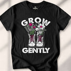 Grow Gently T-shirt - Black