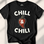 Chill & Chili T-shirt - Black