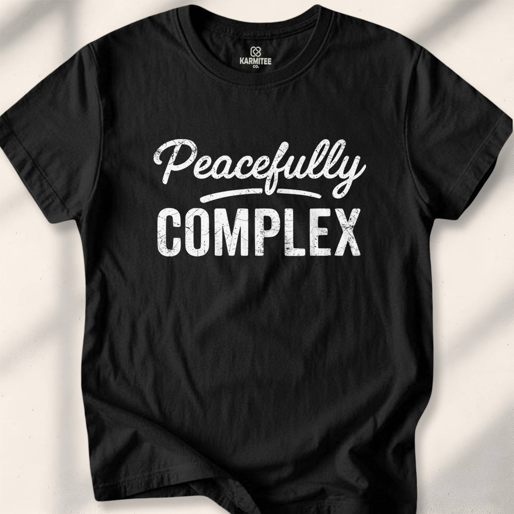 Pacefully Complex T-shirt - Black