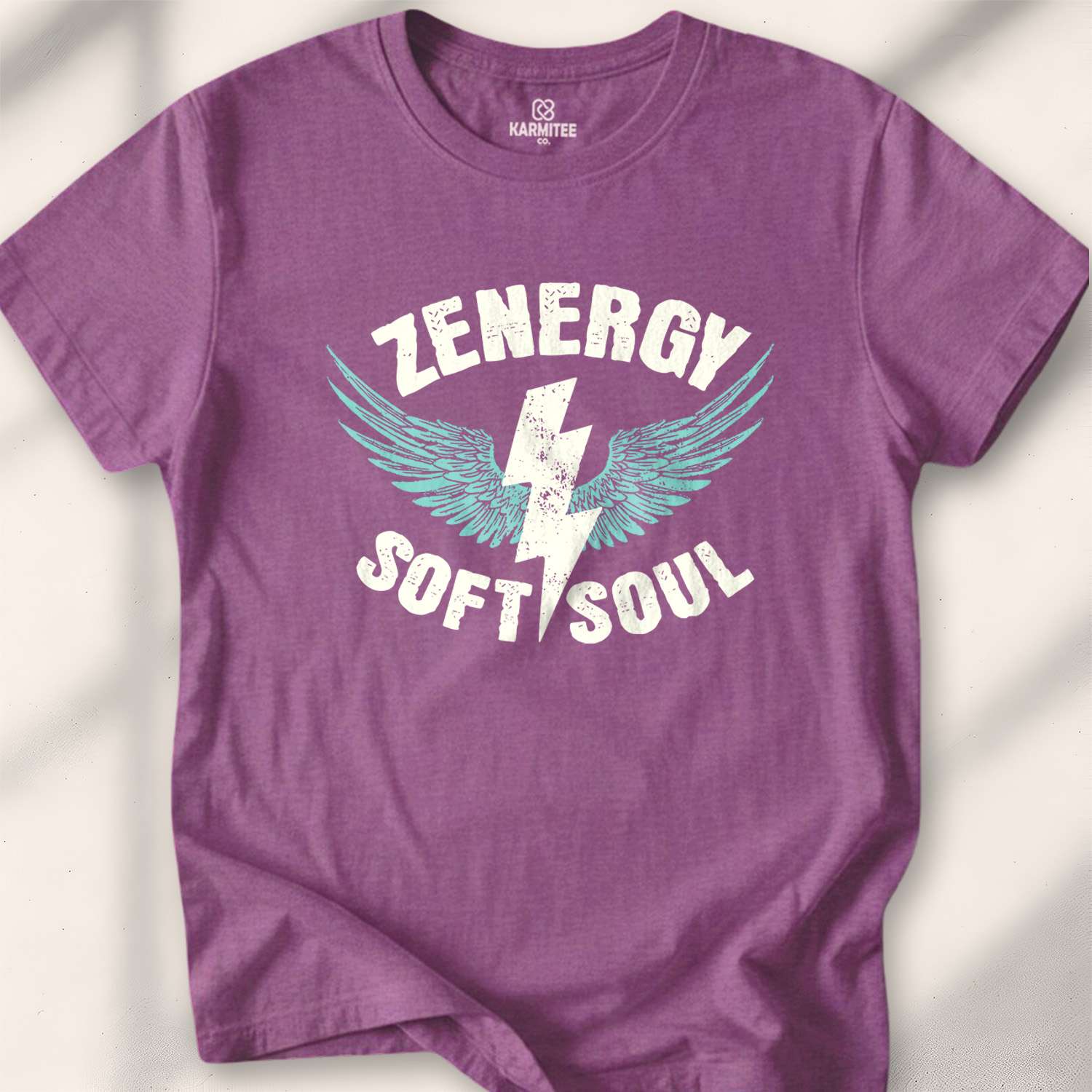 Zenergy Soft Soul T-shirt - Heather Maroon
