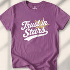 Trust In Stars T-shirt - Heather Maroon