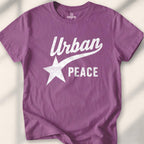 Urban Peace T-shirt - Heather Maroon